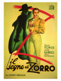 The Mark of Zorro, 1940 Lámina giclée The Mark of Zorro, 1940 Lámina giclée