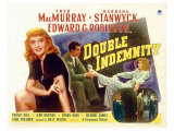 Double Indemnity, UK Movie Poster, 1944 Lámina giclée Double Indemnity, UK Movie Poster, 1944 Lámina giclée