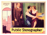Public Stenographer, 1934 Giclée-Druck