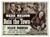 Doin' the Town, 1941 Giclée-tryk