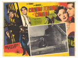 Where the Sidewalk Ends, Spanish Movie Poster, 1950 Giclee Print