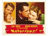 Notorious, 1946 reproduction procédé giclée