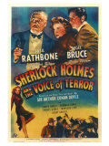Sherlock Holmes : La voix de la terreur reproduction procédé giclée