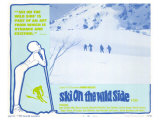 Ski on the Wild Side, 1967 Lámina giclée Ski on the Wild Side, 1967 Lámina giclée