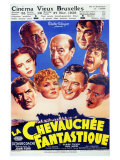 Stagecoach, Belgian Movie Poster, 1939 Lámina giclée Stagecoach, Belgian Movie Poster, 1939 Lámina giclée