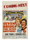 Seven Brides for Seven Brothers, 1954 Lámina giclée