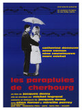 The Umbrellas of Cherbourg, French Movie Poster, 1964 Lámina giclée The Umbrellas of Cherbourg, French Movie Poster, 1964 Lámina giclée