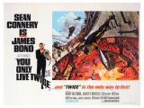 You Only Live Twice, 1967 Lámina giclée