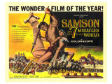 Samson and the 7 Miracles of the World, 1962 Giclee Print