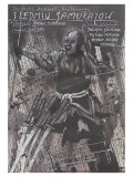 Seven Samurai, Polish Movie Poster, 1954 Impressão giclée Seven Samurai, Polish Movie Poster, 1954 Impressão giclée