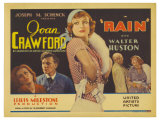 Rain, 1932 Reproduction procédé giclée