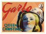 Queen Christina, UK Movie Poster, 1933 Giclee Print