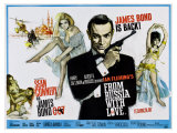 From Russia With Love, UK Movie Poster, 1964 Giclee Print