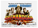 Shenandoah, UK Movie Poster, 1965 Giclee Print