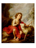 The Infant Saint John the Baptist Giclee Print by Bartolome Esteban Murillo