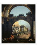 The Capitol reproduction procédé giclée par Bernardo Bellotto