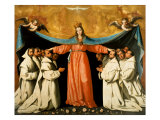 The Madonna of the Carthusians reproduction procédé giclée par Francisco de Zurbaran