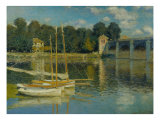 The Bridge at Argenteuil, 1874 Giclee Print by Claude Monet