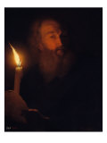 Effect of Artificial Light Giclee Print by Godfried Schalcken