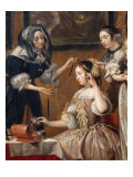 Ladies and maids - detail Giclee Print by Lancelot Volders