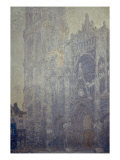 Rouen Cathedral, Effects of Morning Light Giclee Print by Claude Monet