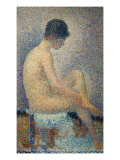Model in Profile Giclee Print by Georges Seurat