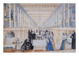 Visit of Anne of Austria and the Dauphin of France Lámina giclée por Abraham Bosse Visit of Anne of Austria and the Dauphin of France Lámina giclée por Abraham Bosse