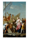 Embarkation of Helen for Troy Giclee Print by Jacopo Amigoni