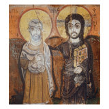 Christ and a Saint Giclee Print
