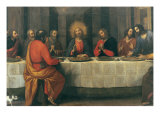 Last Supper: Central part Giclee Print by Matteo Rosselli