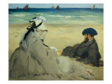 On the Beach Giclee Print by Édouard Manet