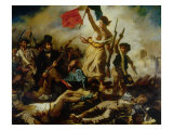 Liberty Leading the People Giclee Print by Eugene Delacroix