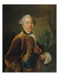 Portrait of Count Seremetyev reproduction procédé giclée par Ivan Petrovich Argunov