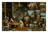 The Five Senses: Sight and Smell Giclee Print by Jan Bruegel the Elder