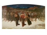The Stream Giclee Print by Giuseppe Pellizza da Volpedo