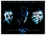 The Dark Knight, UK Movie Poster, 2008 Gicleetryck