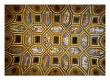 Frescoed Vault of the Camera dello Zodiaco Giclee Print