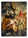 The Majority of Louis XIII Reproduction procédé giclée par Peter Paul Rubens