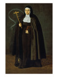 Portrait of Mother Jeronima de la Fuente (de la Asuncion) Giclee Print by Diego Velazquez