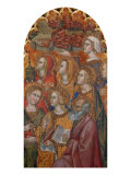 Triptych: Right Panel, detail (Montepulciano) Giclee-trykk av Taddeo di Bartolo