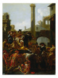 The Carnival in Rome Giclee Print by Jan Miel