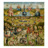 Triptych of the Garden of Earthly Delights, Central Panel Giclée-Druck von Hieronymus Bosch