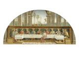 La cène reproduction procédé giclée par Pietro Perugino
