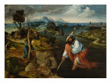 Saint Christopher Giclee Print by Joachim Patenier