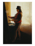 Full-Length Self-Portrait reproduction procédé giclée par Francisco de Goya