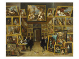 The Gallery of Archduke Leopold Wilhelm reproduction procédé giclée par David Teniers the Younger