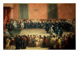 Session of a Council (Consilium in arena) Giclée-tryk af Giandomenico Tiepolo Session of a Council (Consilium in arena) Giclée-tryk af Giandomenico Tiepolo