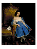 Portait of Luisa Negroni Prati Morosini as a Child Lámina giclée por Francesco Hayez Portait of Luisa Negroni Prati Morosini as a Child Lámina giclée por Francesco Hayez