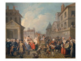 Carnival in Paris Giclee Print by Etienne Jeaurat