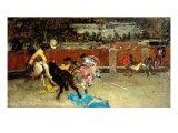 Scene of Bullfight Giclee Print by Fortuny y Marsal Mariano
